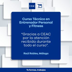 Opinión de Raúl sobre el Curso Técnico En Entrenador Personal y Fitness